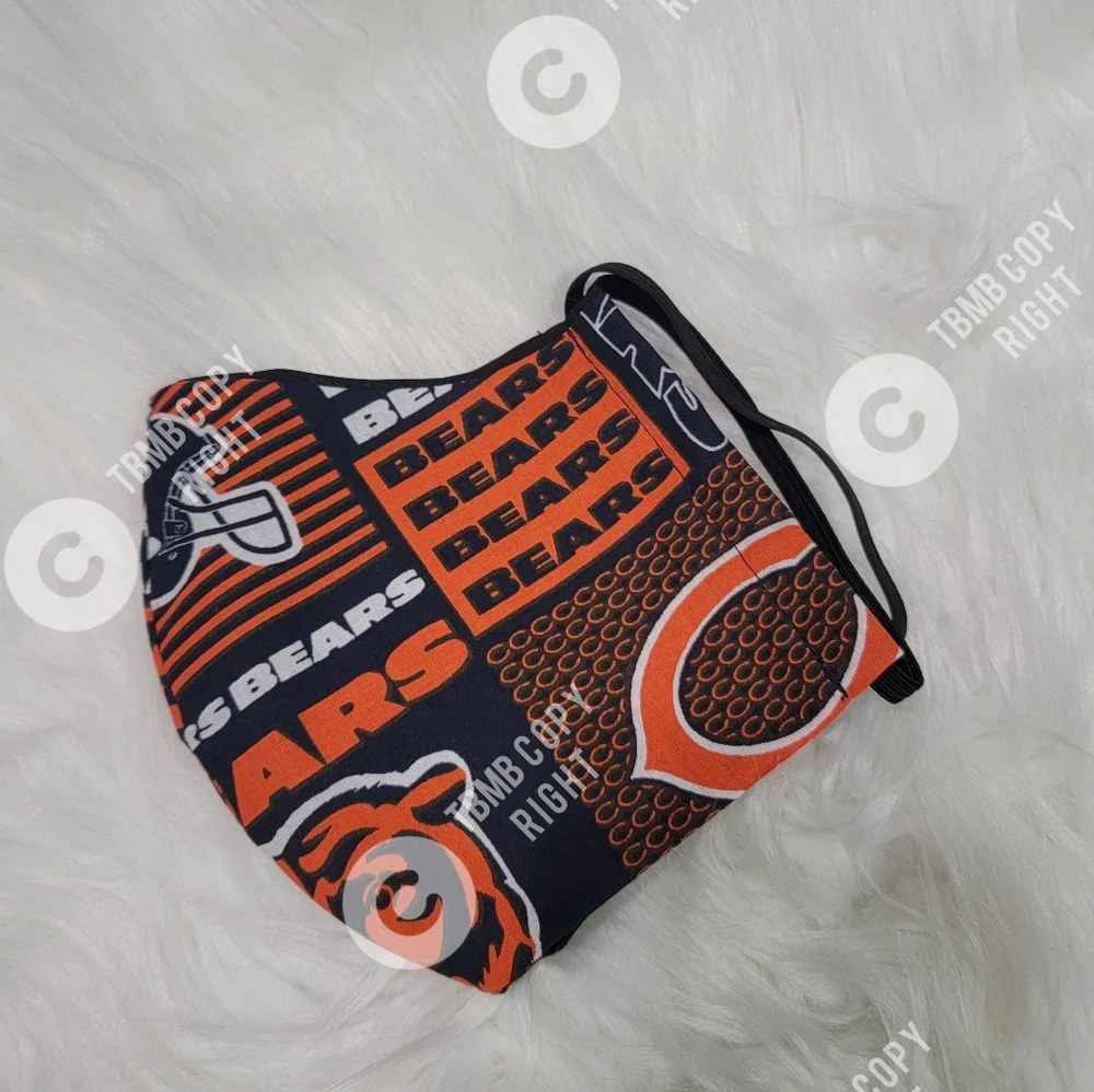Chicago Bears Face Mask Child Size